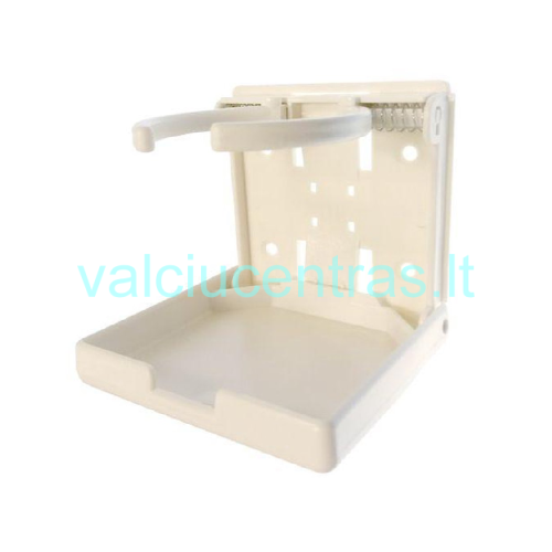 Gėrimų laikiklis baltas 100x100mm